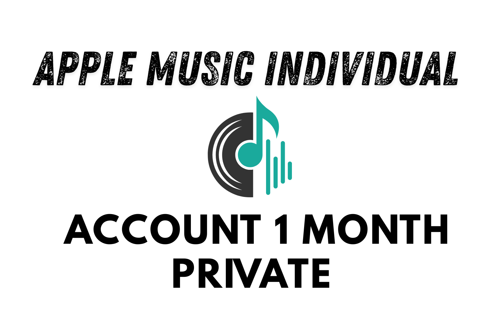 Apple Music 1 Month Private Account – Individual Plan, Instant Delivery, Full Access Slide 1