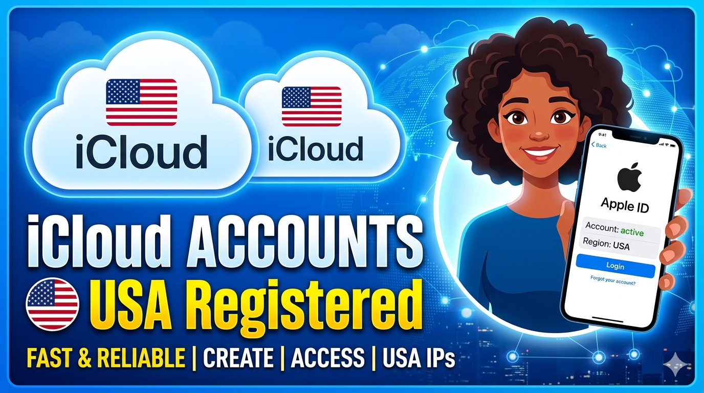 iCloud Accounts USA Registered - Full Access - Instant Delivery - 24/7 Support