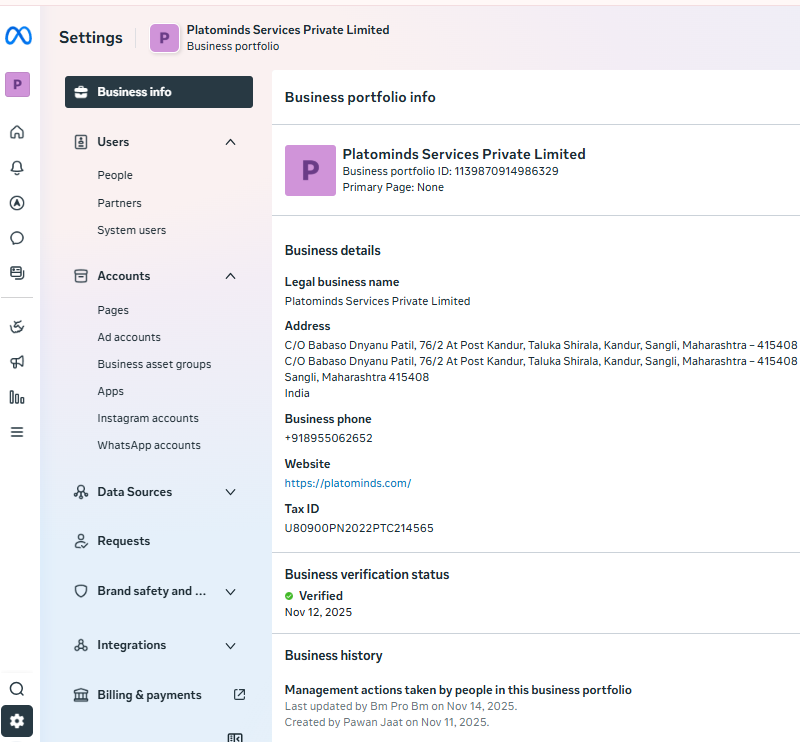 Buy Verified BM 1 | Verified Facebook Business Manager 1 Slide 1