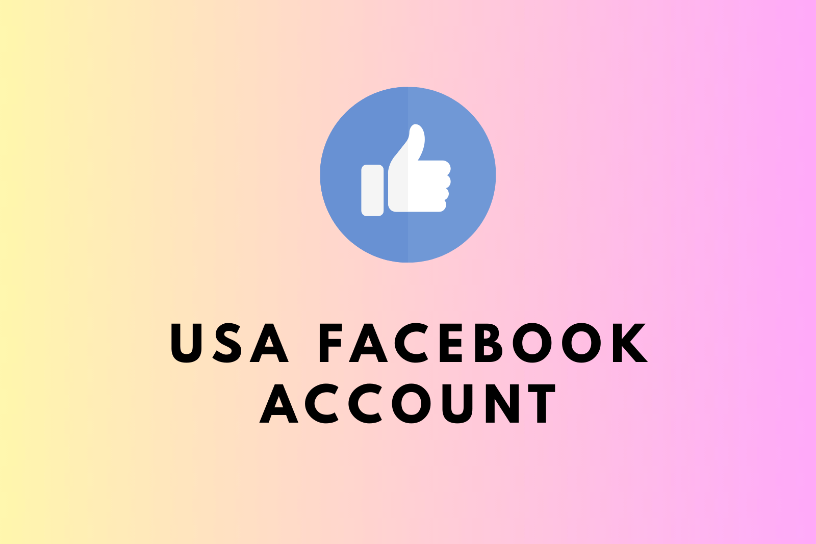 USA Facebook Account | 0–60 Friends | Email Verified | 2FA Active | Full Access
