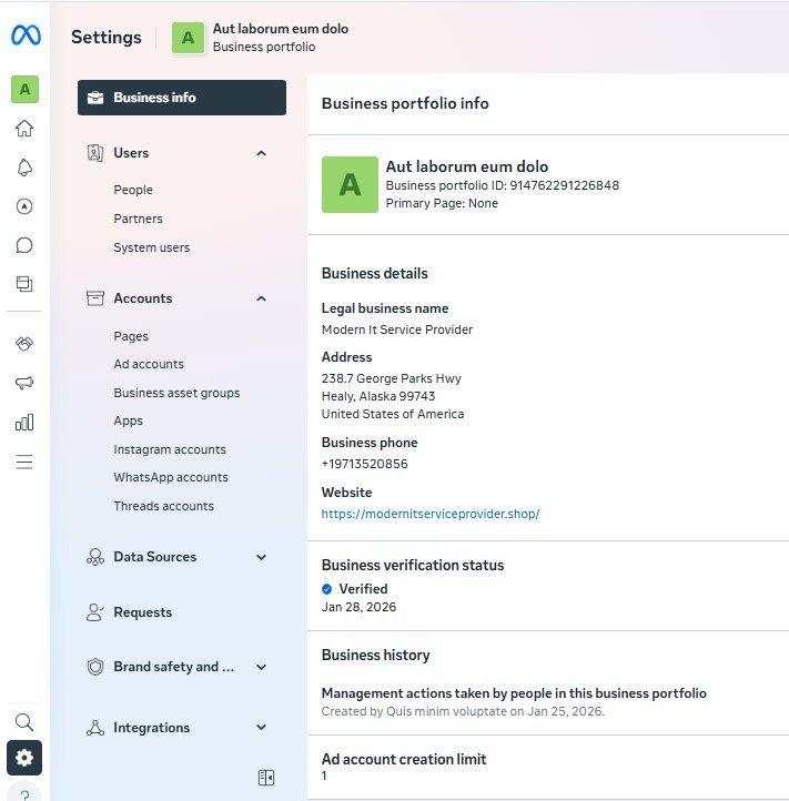 Buy Verified BM 1 | Verified Facebook Business Manager 1 Slide 2