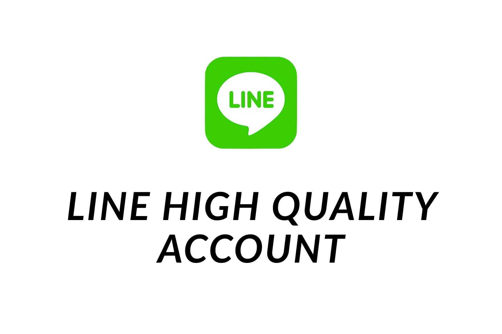 LINE High Quality Account | Verified & Warmed Account | Best Quality | Login Included Slide 1