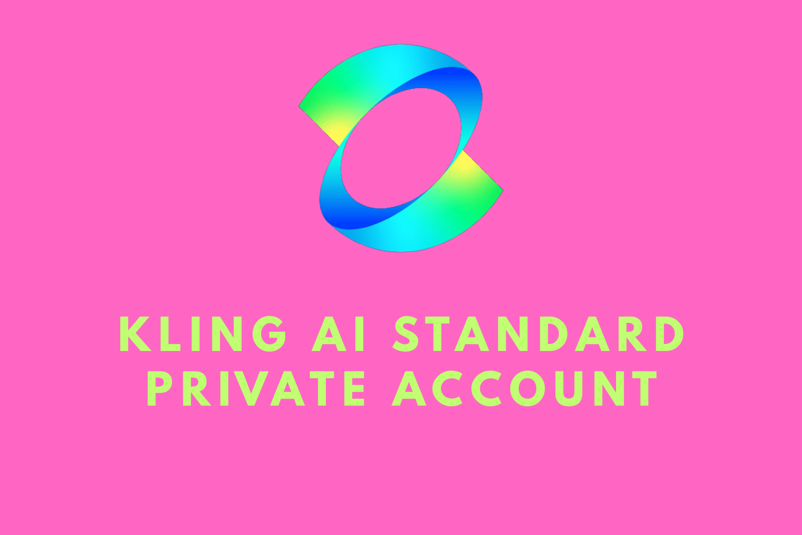 Kling AI Standard Private Account | 6100 Credits | 1 Month Access | 1080p Video | 30FPS
